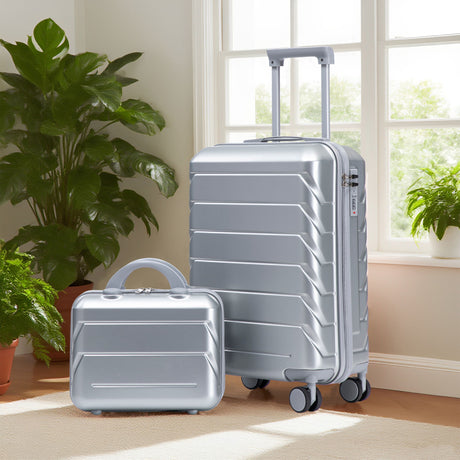 Spinner Luggage Set With Combination Lock