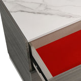 Altima - 2 Drawer Nightstand - Gray