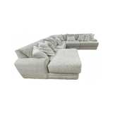 Hailey Ecru Sectional - 4105LF+4101CP-G+4101NA-Gx2+4101RF-G