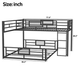 L-Shaped Bunk Bed & Safety Guaranteed