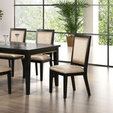 Dining Chairs With Accent Trim (Set of 2) - Espresso