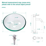 Vessel Sink With Faucet And Pop-Up Drain
