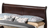 Louis Phillipe - Panel Sleigh Bed