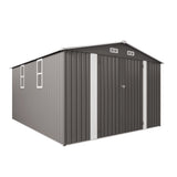 Outdoor Storage Shed With Lockable Doors