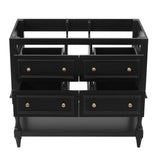 Modern Bathroom Vanity Cabinet With 4 Drawers