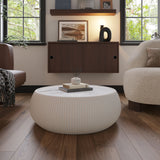 Drum Shaped Coffee Table