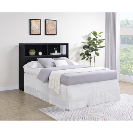 Geary - Bookcase Headboard With Open Cubbies