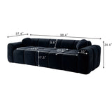 Extra Large Compression Sofa, Cloud Puff Couch For Living Room