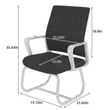 Minimalist Office Chair With Soft Backrest