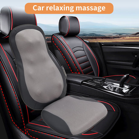 Therapeutic Shiatsu Massage Cushion With Heat Function, Polypropylene - Gray