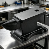 100 Lbs Single Horn Anvilб Counterop And Stable Base - Black