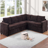 L-Shaped Sectional Set For Living Room
