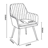 Modern Mid Back Dining Chairs