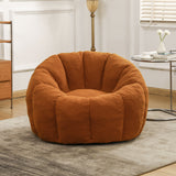 Bean Bag Chair, Lazy Sofa For Living Room - Orange