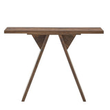 Console Table With V - Shaped Base