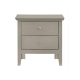 English Dovetailed Drawers Nightstand