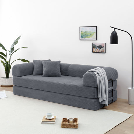 Convertible Foldable Floor Sofa Bed For Living Room