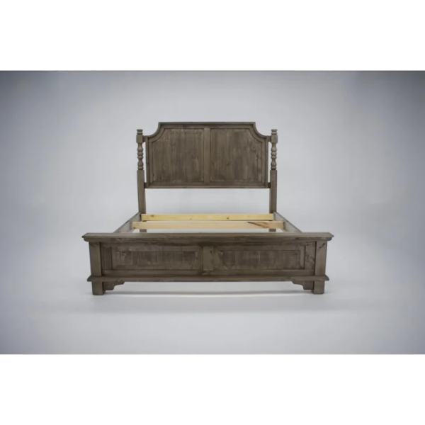 Charleston King Panel Bed Granite MIC-CHAR-PK - C136