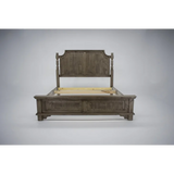 Charleston King Panel Bed Granite MIC-CHAR-PK - C136