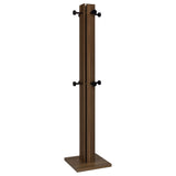 Rawlins - Coat Rack With 8 Hooks - Walnut