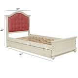 Contemporary Style Bed With Trundle
