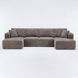 U-Shape Modular Sectional Sofa For Living Room