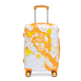 Luggage With Combination Lock, Lightweight Carry-On Suitcase