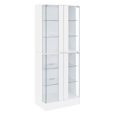 Gilbert - 4 Door LED Curio Display Cabinet