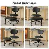 Ergonomic Cross Legged Office Chair With Back Support