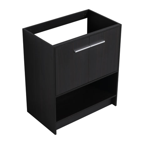 Modern Freestanding Bathroom Vanity With 2 Doors