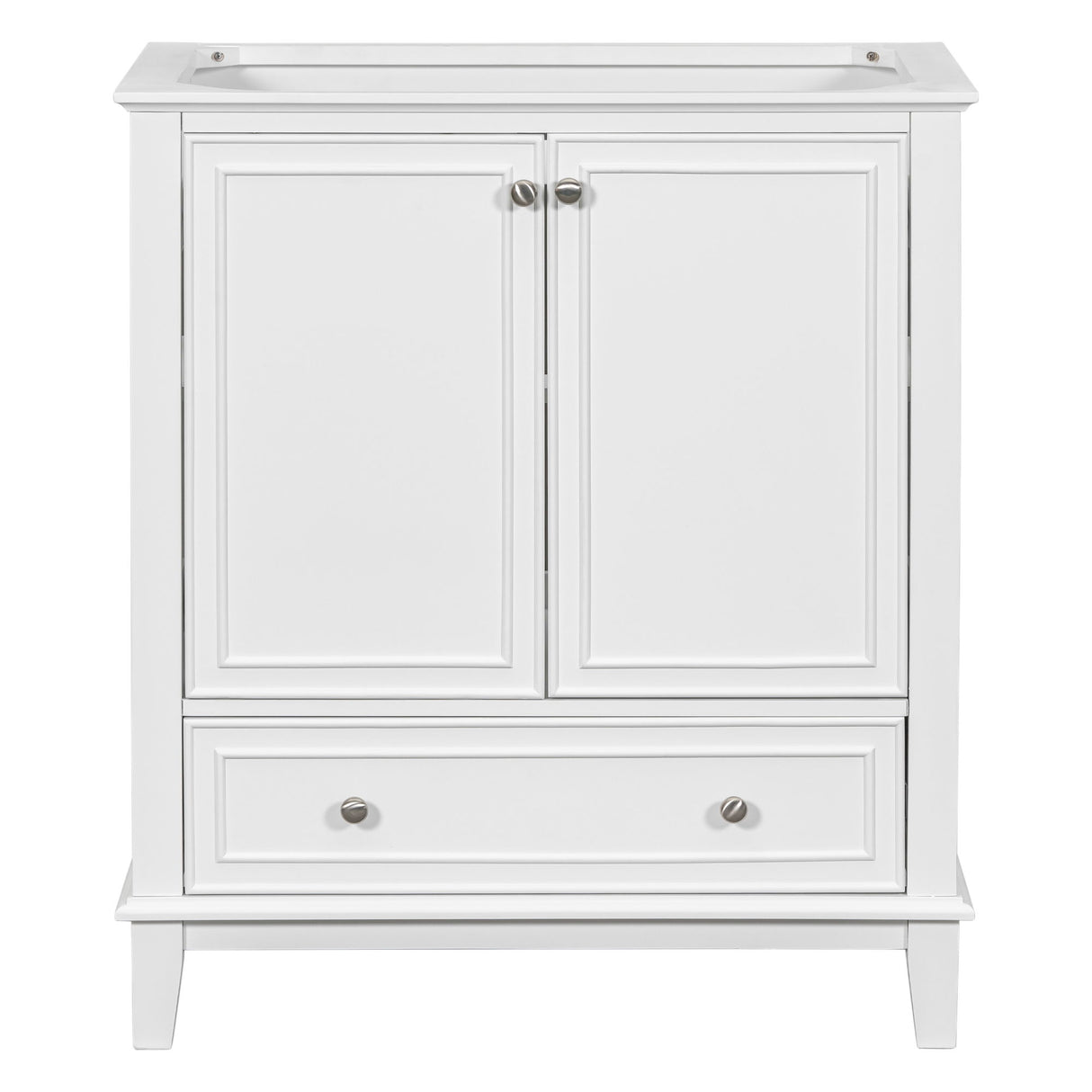 Modern Bathroom Vanity Base Only With Doors And Drawer