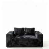 Cloud Loveseat Sofa Couch, 2 Seater Boneless Couch