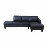 L - Shaped Sectional Sofa With Chaise & Ottoman