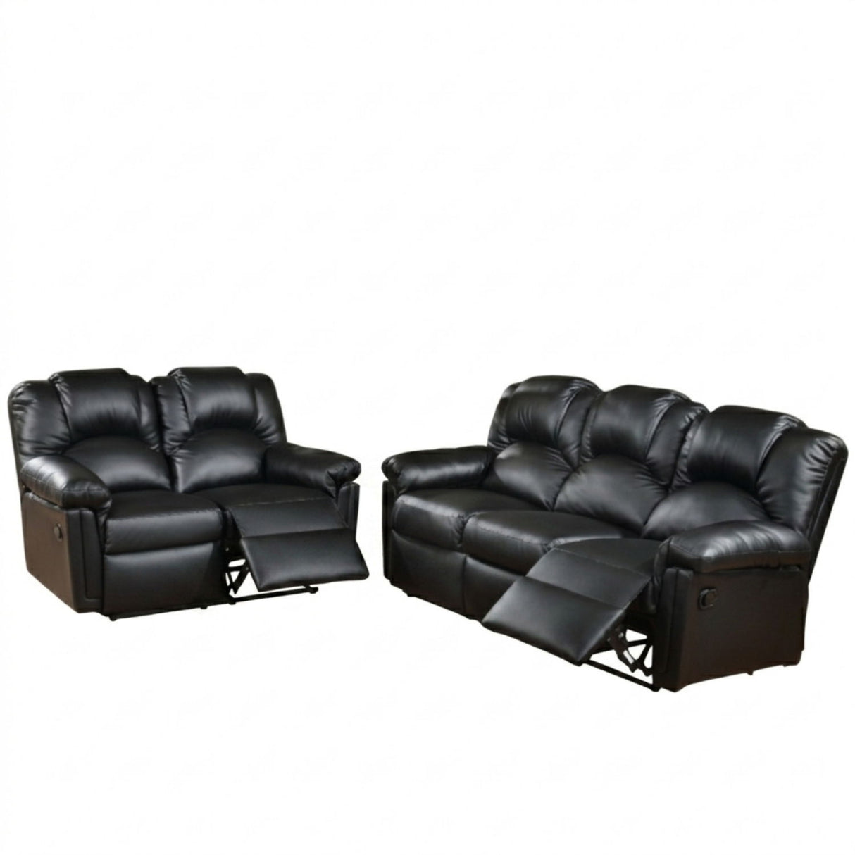 Modern Living Room Set, Cushion Backrest And Pillow Armrest