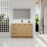 Floating Bathroom Vanity With Sink, Modular Cabinet