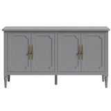 Vintage Buffet Cabinet With Adjustable Shelves