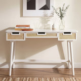 Writing Desk With 3 Drawers For Living Room