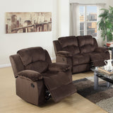 Modern Style Living Room Set With Reclining