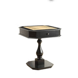 Bishop - Reversible Chess Checker Game Table With Game Tray (Chess Fingures Not Included)