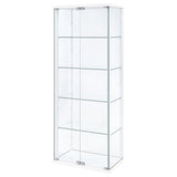 Hyacinth - 4 Shelf Curio Cabinet