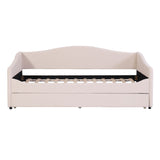 Design Upholstered Daybed With Light And Trundle