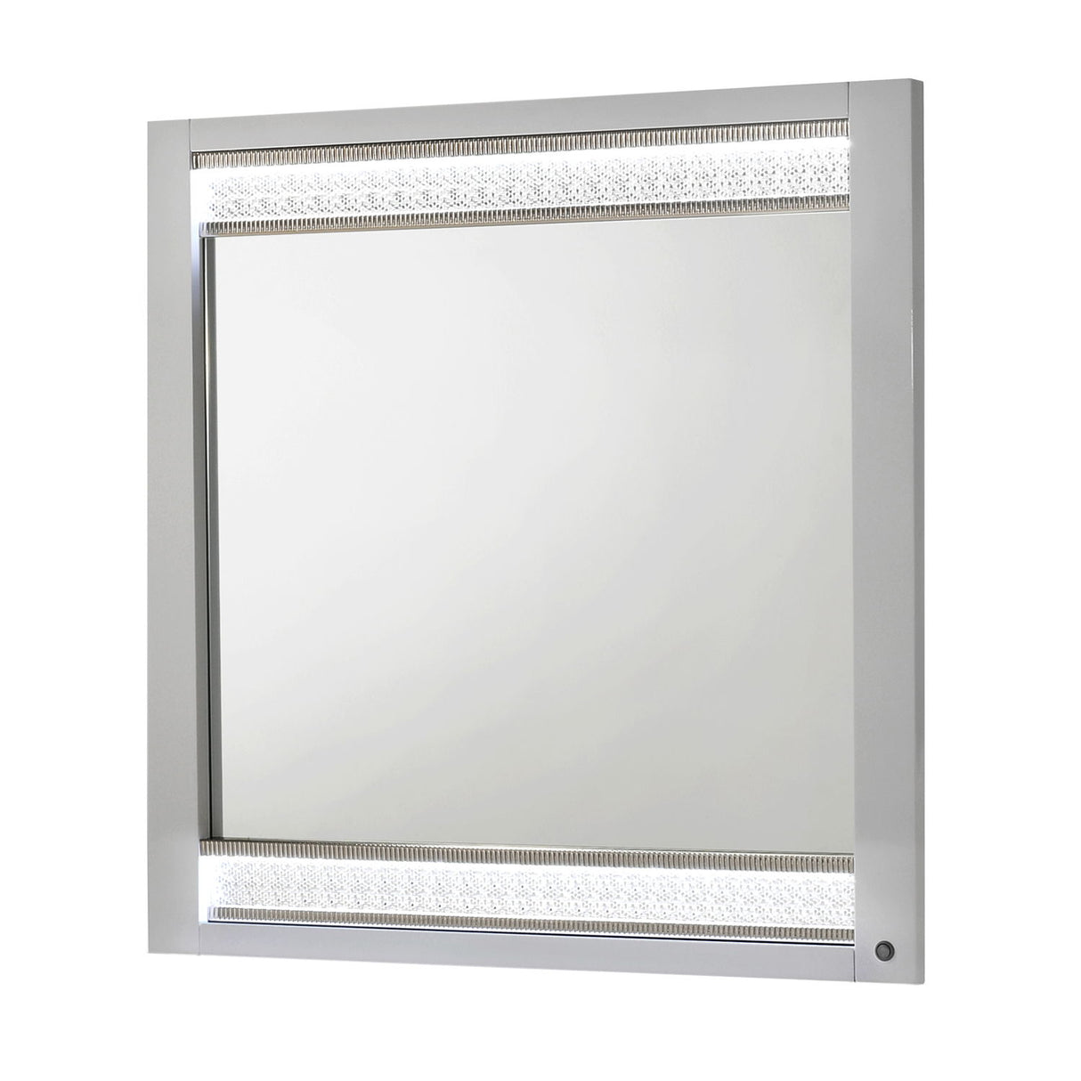 Glam - Mirror With LED Lighting (Includes Mirror Only) - White