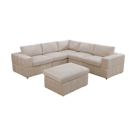 Modular Sectional Sofa, Reversible Set