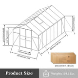Gain Height Windproof house All Season Outdoor Garden Shelter