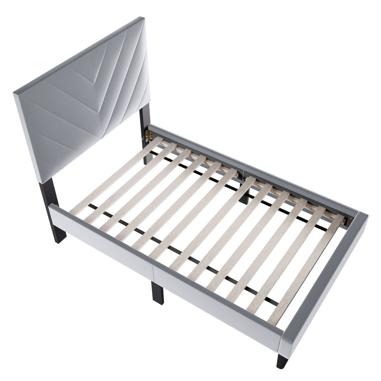 Bed Set With Adjustable Headboard