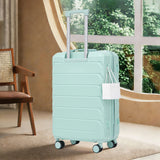 Hard Shell Luggage With Scratch Resistant Surface, 4 Wheels, Combination Lock & Side Hooks