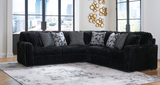 Libby Onyx 5-Piece Sectional - 1300-03LAFC+1300-03RAFC+1300-03W+1300-03ALx2