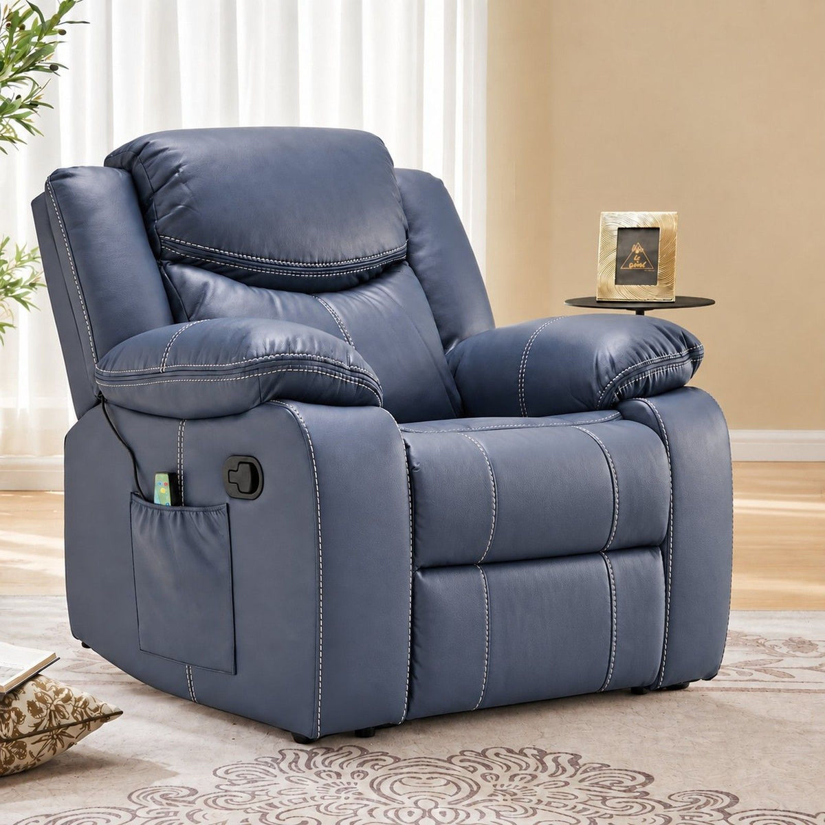 Recliner Chair With Vibration And Heating