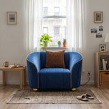 Single Sofa & Deep Seating And Durable Frame
