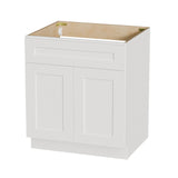 Shaker Base Cabinet With Soft-Close Drawer & Double Doors, Adjustable Shelf